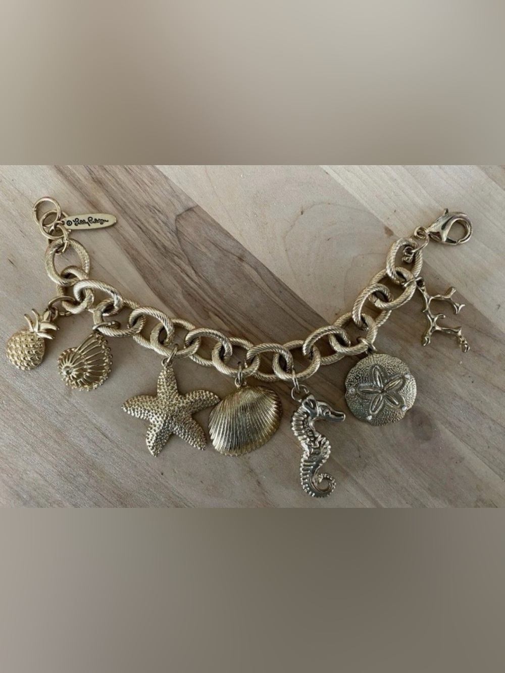 Lilly Pulitzer Seashell Charm Bracelet